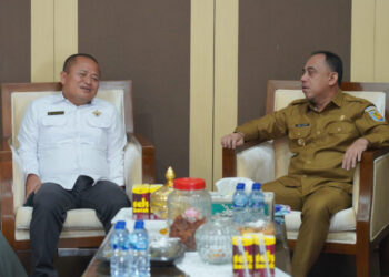 Bupati Bolmong Terima Kunjungan Perdana Kepala BPK RI Perwakilan Sulut