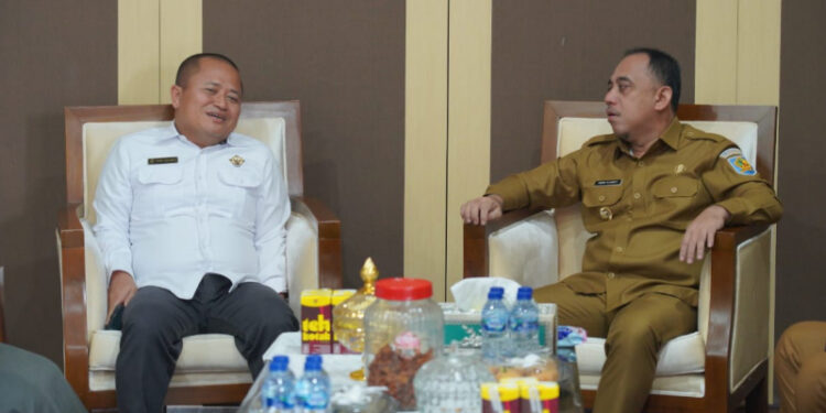 Bupati Bolmong Terima Kunjungan Perdana Kepala BPK RI Perwakilan Sulut