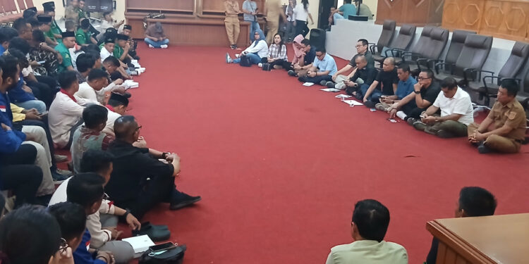 Lintas OKP Bolmong Duduk Bersama DPRD: Aspirasi, Kritik, dan Ide