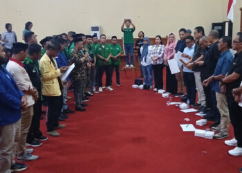 Pemuda Lintas OKP Bolmong Desak DPRD Dukung RUU Perampasan Aset