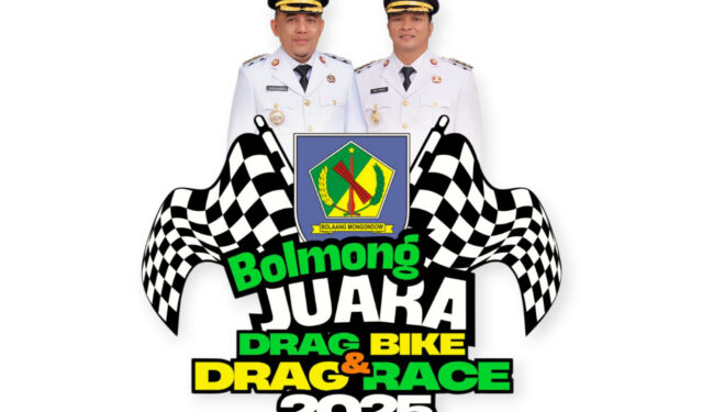 Bupati Yusra Alhabsyi Buka Kejuaraan Drag Bike dan Drag Race “Bolmong Juara 2025”