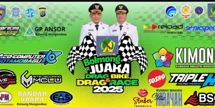 Drag Bike dan Drag Race Beri Dampak Ekonomi di Ibu Kota Lolak