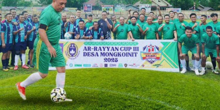 DPRD Bolmong Kalah 4-1 di Laga Pembuka, Bupati Yusra Sumbang Dua Gol
