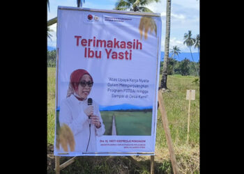 Ucapan Terima Kasih dari Pelosok Bolmong untuk Yasti Soepredjo Mokoagow