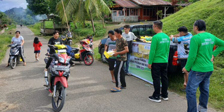 Pemkab Bolmong Gencarkan Gerakan Pangan Murah di Dumoga Raya, 7 Ton Beras Ludes Terjual