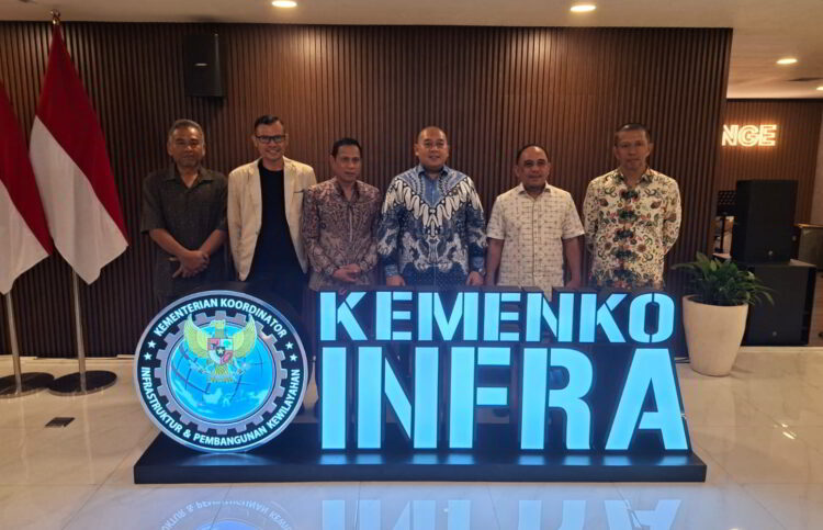 Percepat Infrastruktur, Bupati Yusra Alhabsyi Audiensi di Kemenko