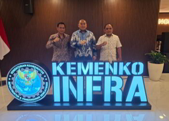 Percepat Infrastruktur, Bupati Yusra Alhabsyi Audiensi di Kemenko
