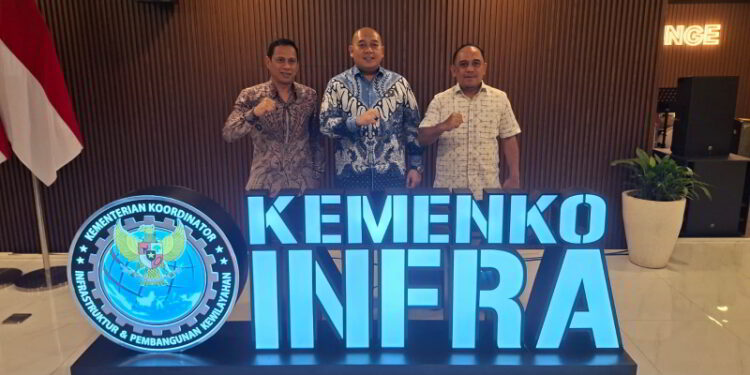Percepat Infrastruktur, Bupati Yusra Alhabsyi Audiensi di Kemenko