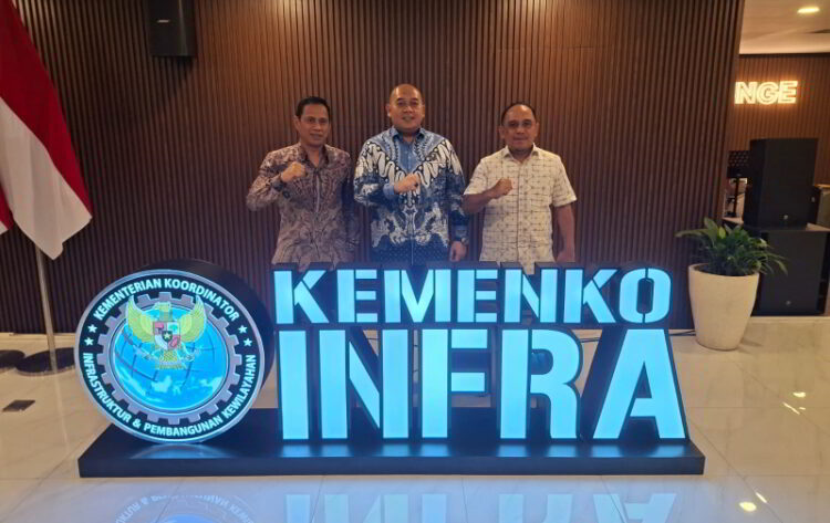 Percepat Infrastruktur, Bupati Yusra Alhabsyi Audiensi di Kemenko