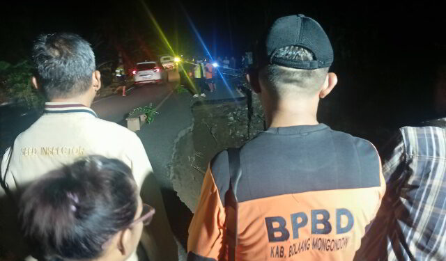 Jalan Amblas di Muntoi, Penanganan Cepat Jaga Akses Transportasi