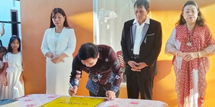 Dengan Sukacita, Wabup Dony Lumenta Resmikan Gereja Baptis El-Shaddai Mogoyunggung 1