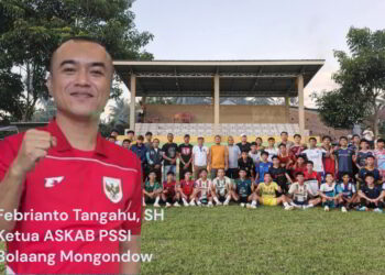 Bolmong Serius Persiapkan Tim Sepak Bola untuk PORPROV XII Sulut