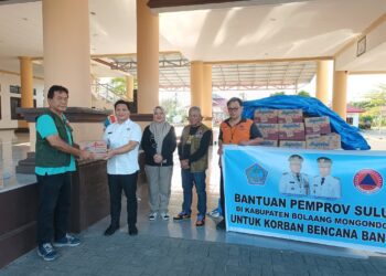 Pemkab Bolmong Terima Bantuan Sandang dan Pangan 