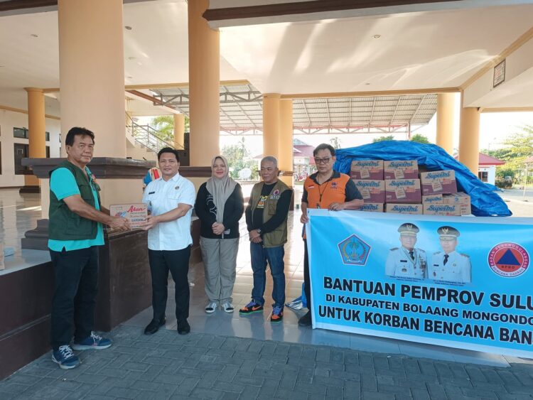 Pemkab Bolmong Terima Bantuan Sandang dan Pangan 