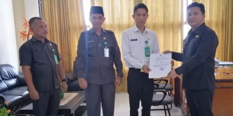 Adrian Fiski Oday Jabat Plt Kabag Hukum