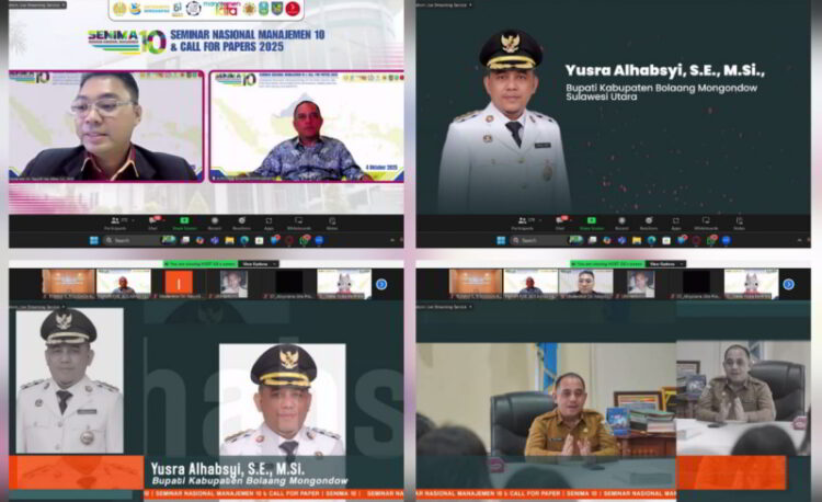 Bupati Yusra Alhabsyi Berbagi Strategi Ketahanan Organisasi di Forum Nasional SENIMA 2025