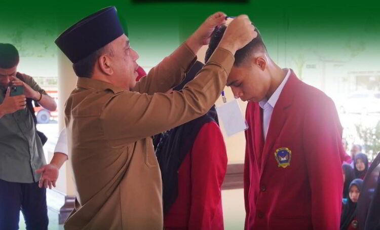 Bupati Bolmong Yusra Alhabsyi Lepas 216 Mahasiswa KKN IKTGM