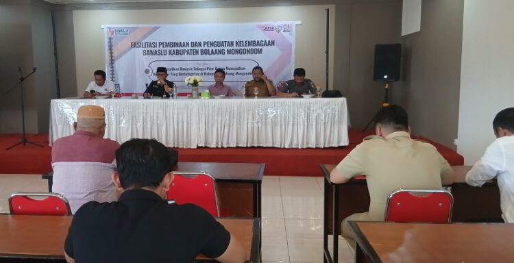 Bawaslu Bolmong Gelar Diskusi Publik, Perkuat Kapasitas Lembaga Pengawas