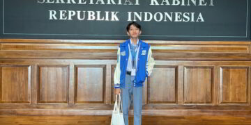 Muh Anugrah Latif Siswa SMA Negeri 2 Kotamobagu Kunjungi Istana Presiden
