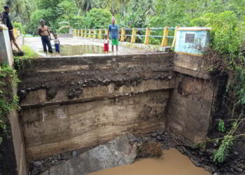 Banjir Bandang Terjang Dua Kecamatan di Bolmong. Ribuan Rumah Terendam dan Jembatan Putus