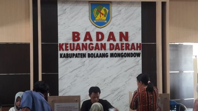 Realisasi Pendapatan Asli Daerah Bolmong Capai 80,45 Persen