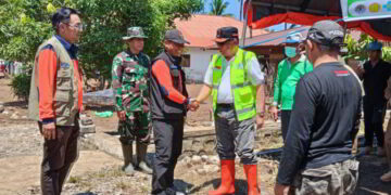 Sekda dan jajaran Sambut Kunjungan BNBP di Kecamatan Poigar