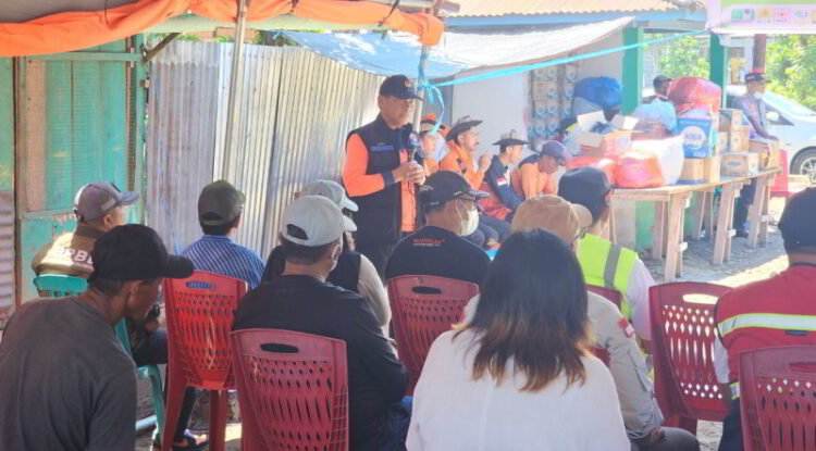 Sekda dan jajaran Sambut Kunjungan BNBP di Kecamatan Poigar