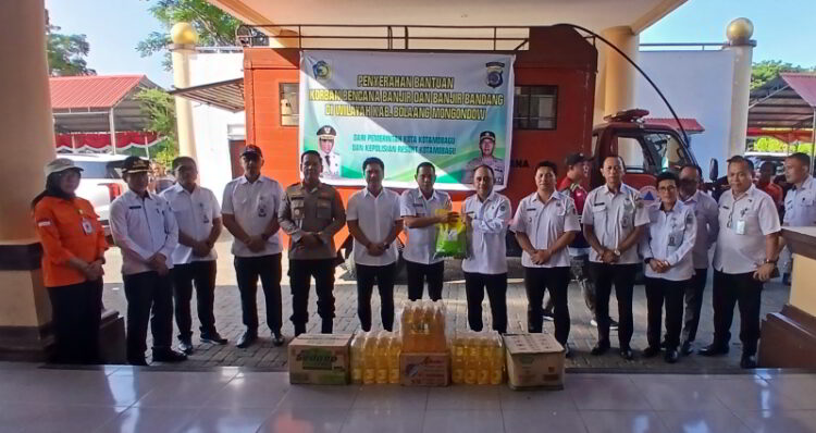 The Winner Antar Bantuan untuk Korban Banjir di Bolmong