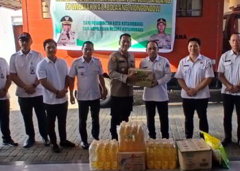 Polres Kotamobagu Peduli Korban Banjir di Bolmong
