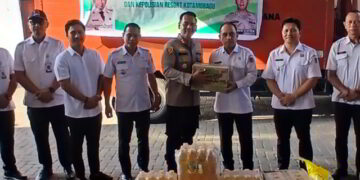 Polres Kotamobagu Peduli Korban Banjir di Bolmong