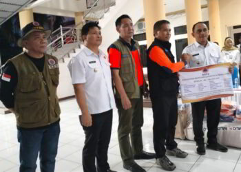 BNPB Salurkan Bantuan Rp798 Juta untuk Korban Banjir di Bolmong