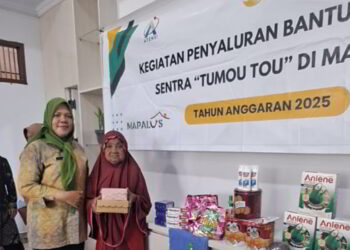 Dinsos Bolmong dan Balai Tumoutou Salurkan Bantuan ATENSI untuk 150 Penerima Manfaat