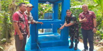 PNM Serahkan Bantuan Sarana Air Bersih untuk Warga Desa Bombanon