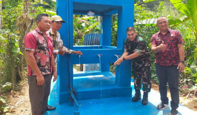 PNM Serahkan Bantuan Sarana Air Bersih untuk Warga Desa Bombanon