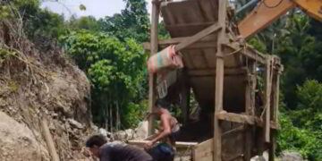 Penambangan Ilegal Mengganas, Sungai Paret Terancam Banjir Besar