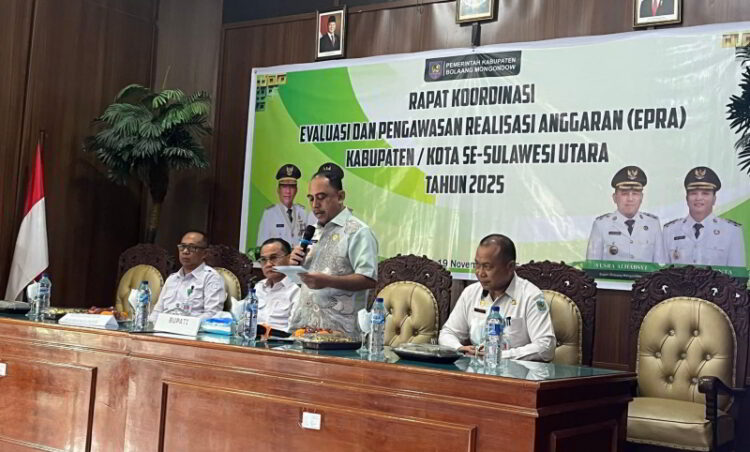 Pemkab Bolmong Jadi Tuan Rumah Rakor EPRA 2025 se-Sulut