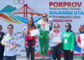 Porprov Sulut 2025: Hasil Sementara Bolmong Raih 3 Emas, 2 Perak, dan 9 Perunggu