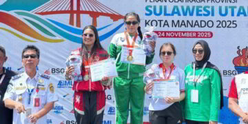Porprov Sulut 2025: Hasil Sementara Bolmong Raih 3 Emas, 2 Perak, dan 9 Perunggu