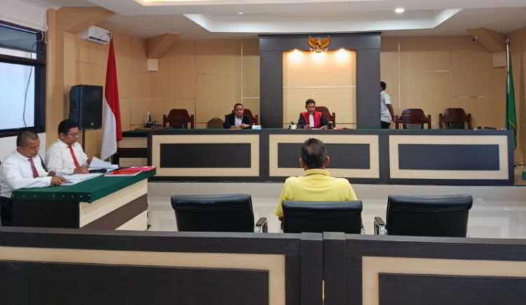 Kejari Kotamobagu Eksekusi Putusan Pelanggar Perda Ruko