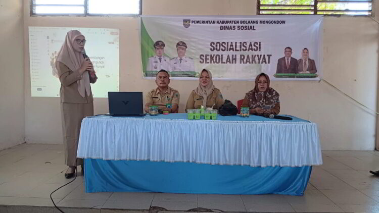 Dinsos Bolmong Mulai Sosialisasikan Rekrutmen Sekolah Rakyat