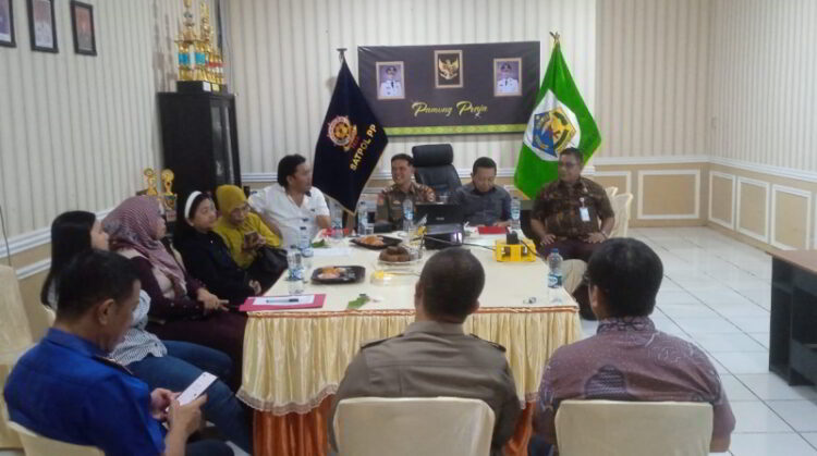 Pansus DPRD Mitra Stuban ke Satpol PP Kotamobagu
