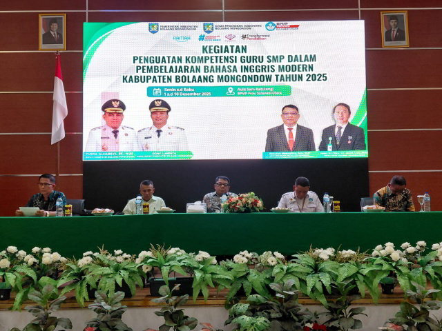 Pemkab Bolmong Dorong Pembelajaran Modern di SMP