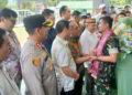 Bupati, Wali Kota, Kapolres dan Kajari Lepas Letkol Inf Fahmil Harris