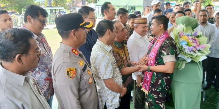 Bupati, Wali Kota, Kapolres dan Kajari Lepas Letkol Inf Fahmil Harris
