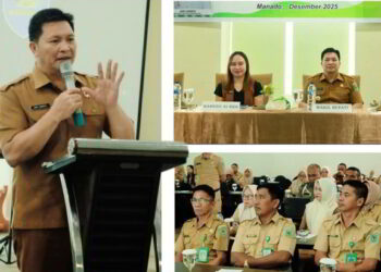 Wakil Bupati Dony Lumenta Tekankan Optimalisasi E-Kinerja ASN