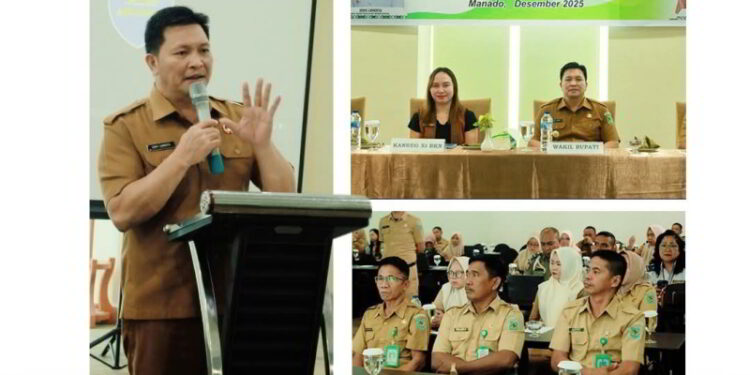 Wakil Bupati Dony Lumenta Tekankan Optimalisasi E-Kinerja ASN