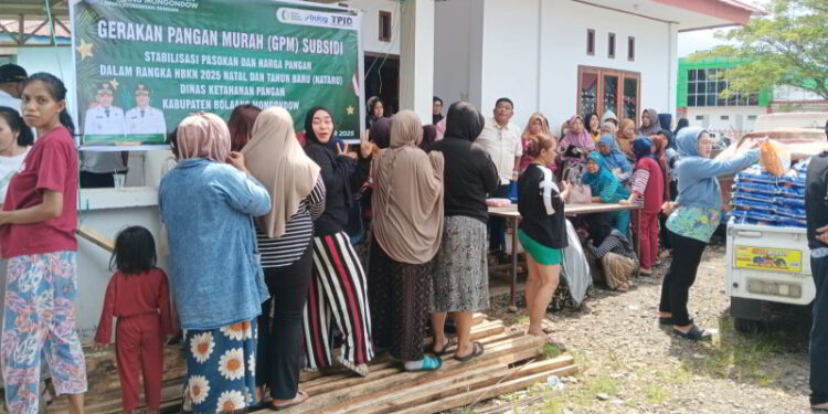 Pemkab Bolmong Gencarkan Subsidi Pangan Murah