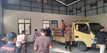 Senin, Barang Bukti Minol Hasil Sitaan Dimusnahkan