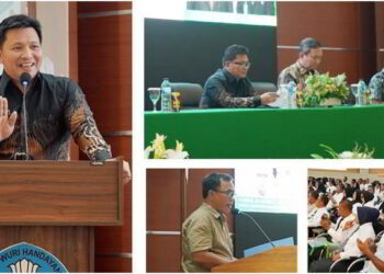 Wabup Dony Lumenta Buka Asesmen Kepsek dan Workshop Literasi