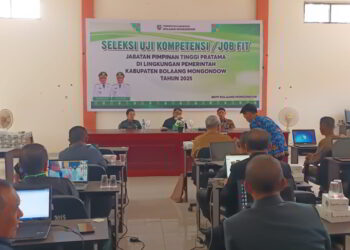 Job Fit Eselon II Bolmong, Peserta Wajib Susun Makalah di Tempat